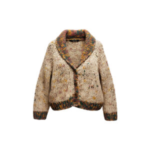 Chunky Shawl Collar Sweater