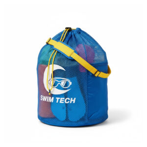 Mesh Drawstring Swim Equipment Bag