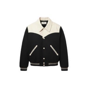 Western-Yoke Varsity Jacket